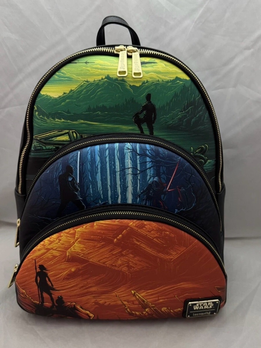 Brand New Loungefly Disney Star Wars The Force Awakens Backpack Disney 100